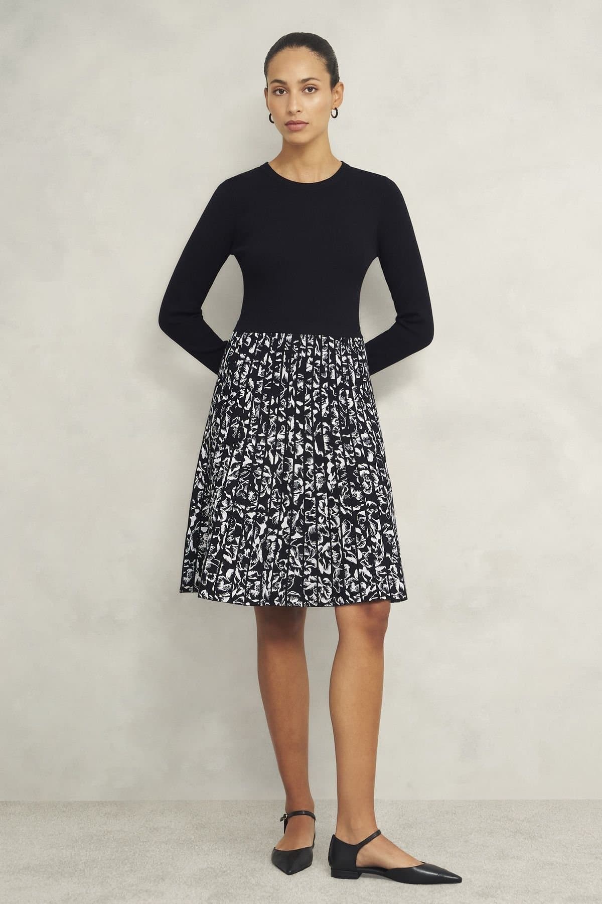 Hobbs London Hobbs London Women's Gill Knitted Dress in Black