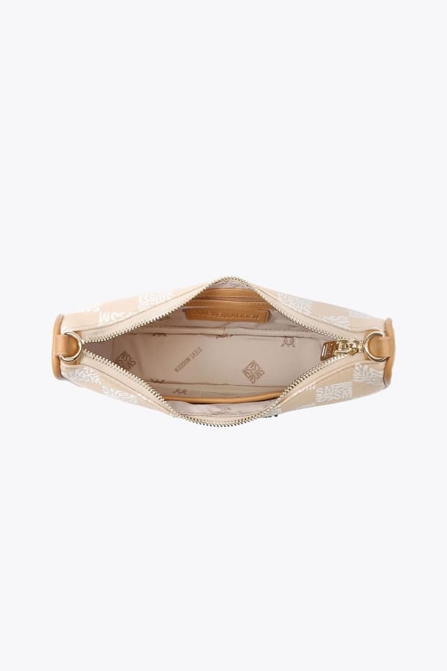 Steve Madden STEVE MADDEN Women's 'Vital Bag Beige' Fabric in Beige - 3