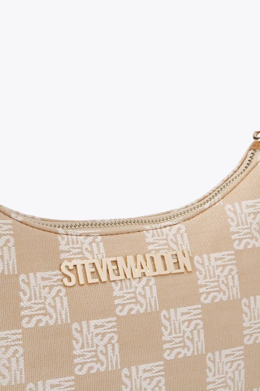 Steve Madden STEVE MADDEN Women's 'Vital Bag Beige' Fabric in Beige - 4