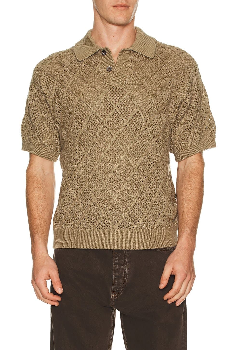 revolve Eryk Knitted Polo