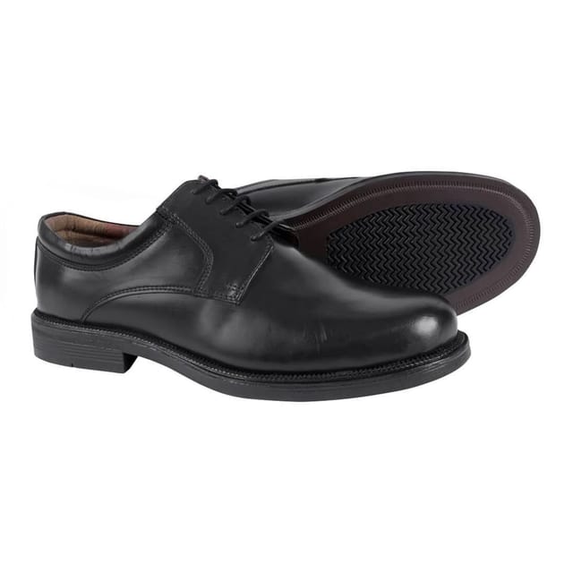 Scimitar Scimitar Men's Plain Gibson Padded Shoes in Black - 2