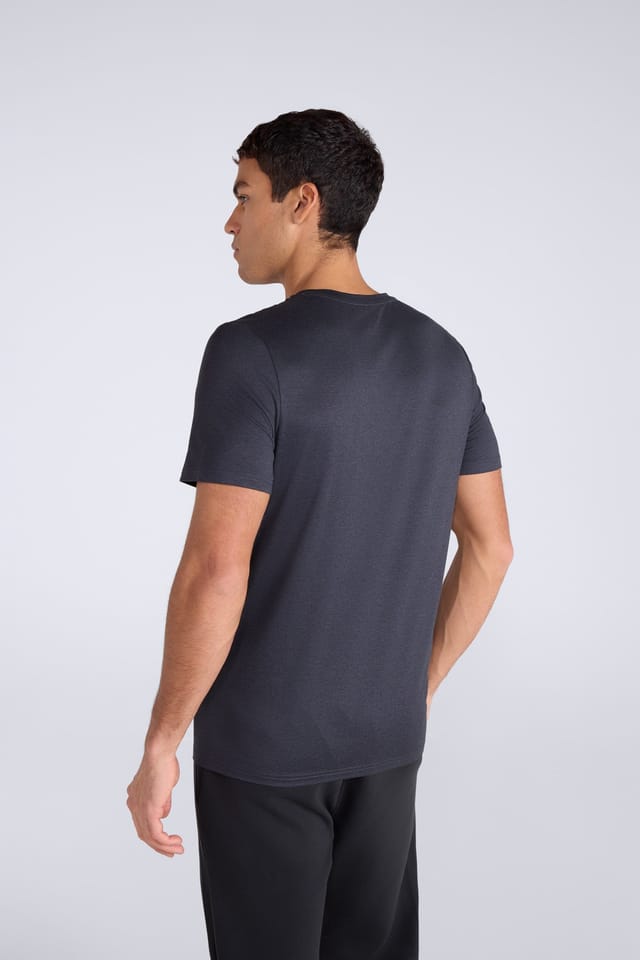 Animal Animal Men's Soft Lightweight Casual Short Sleeve Tee Quick Dry Active T-Shirt in Black - 3