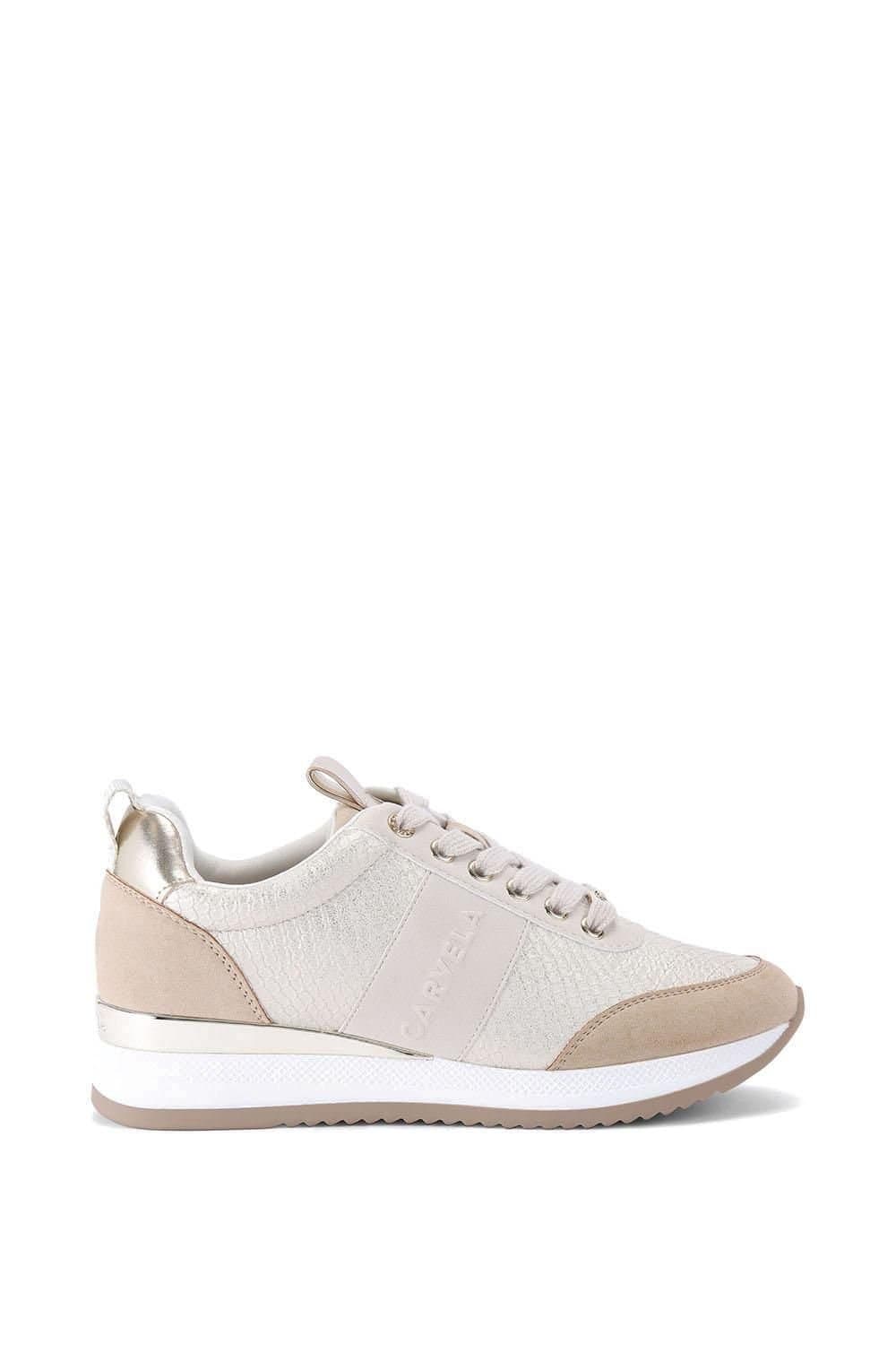 Carvela Carvela Women's 'Frame Runner' Trainers in Gold