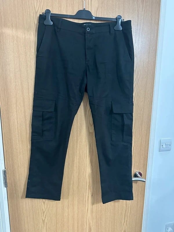 ASOS Design Black Cargo Pants