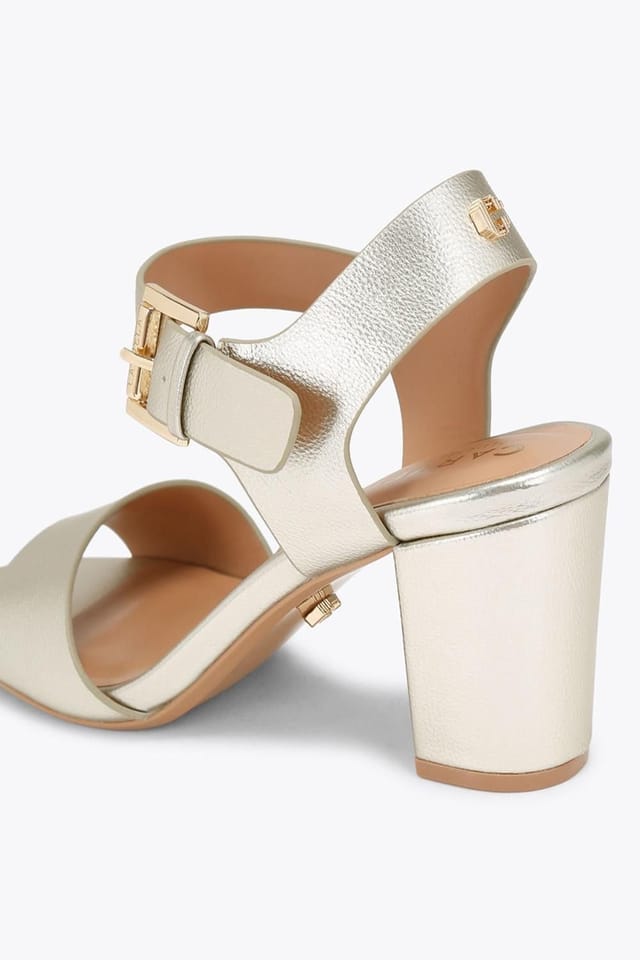 Carvela Carvela Women's 'Sadie Heel Wide Fit' Heels in Gold - 3