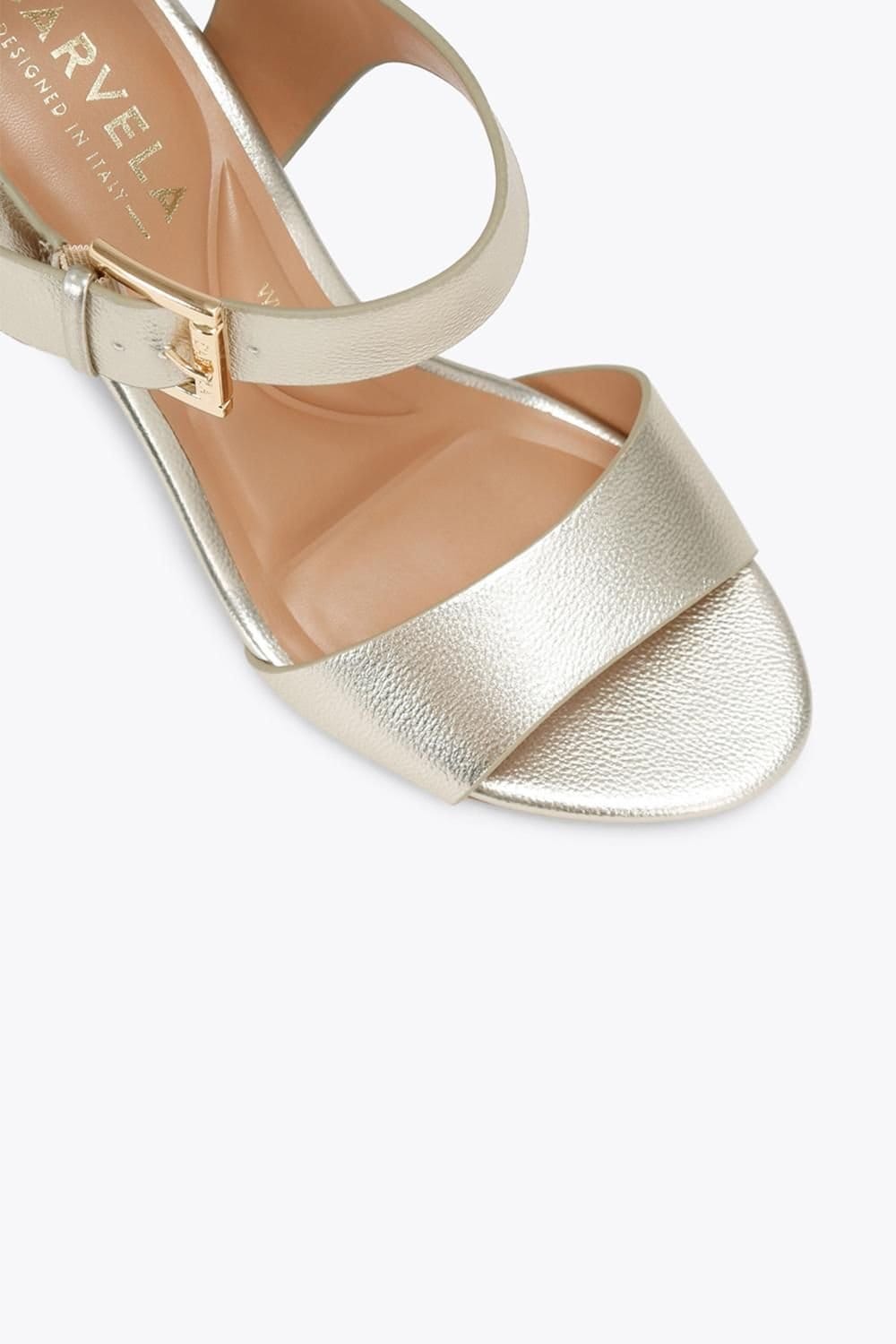 Carvela Carvela Women's 'Sadie Heel Wide Fit' Heels in Gold - 4