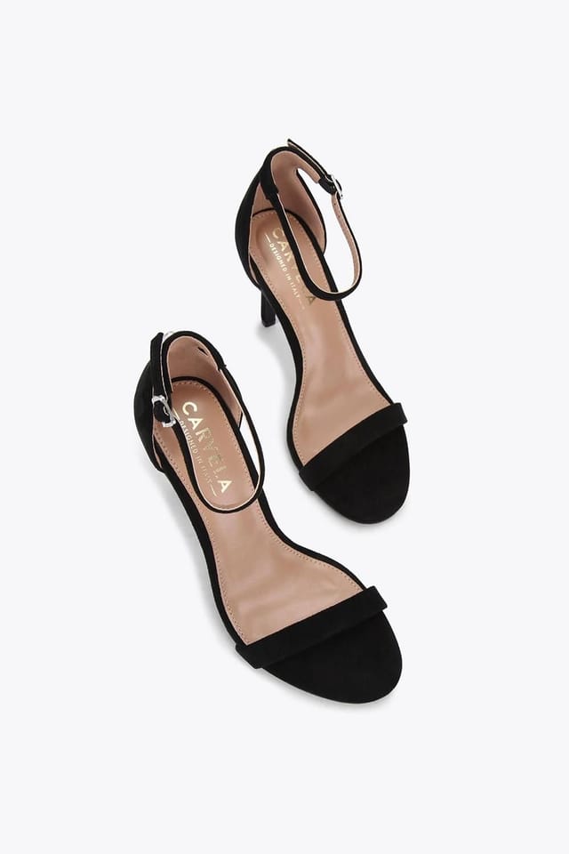 Carvela Carvela Women's 'Capo Stiletto' Fabric Heels in Black - 2
