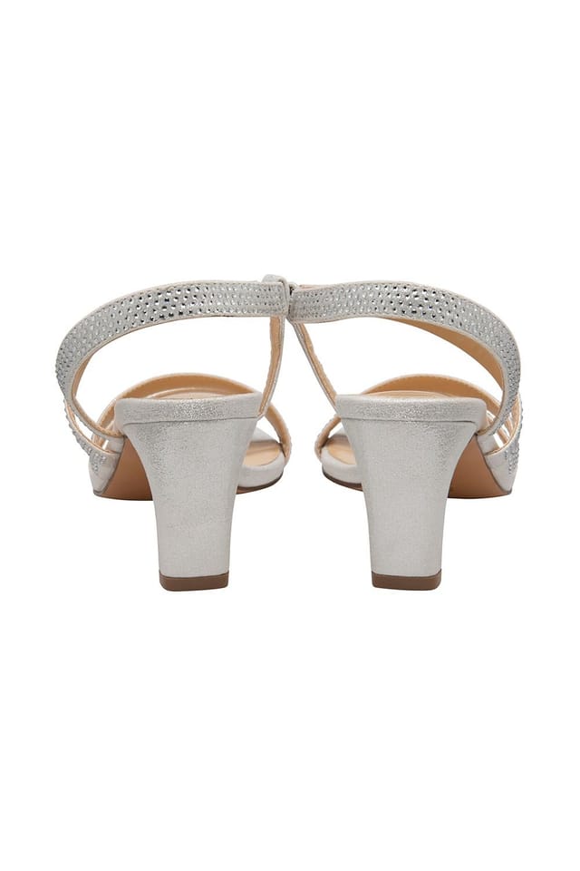 Lotus Lotus Women's 'Bernadette' Open-Toe Sandals in Silver - 3