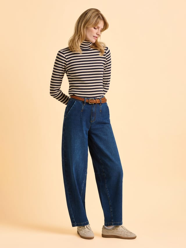 Brakeburn Brakeburn Women's Bodhi Jean in Navy - 3