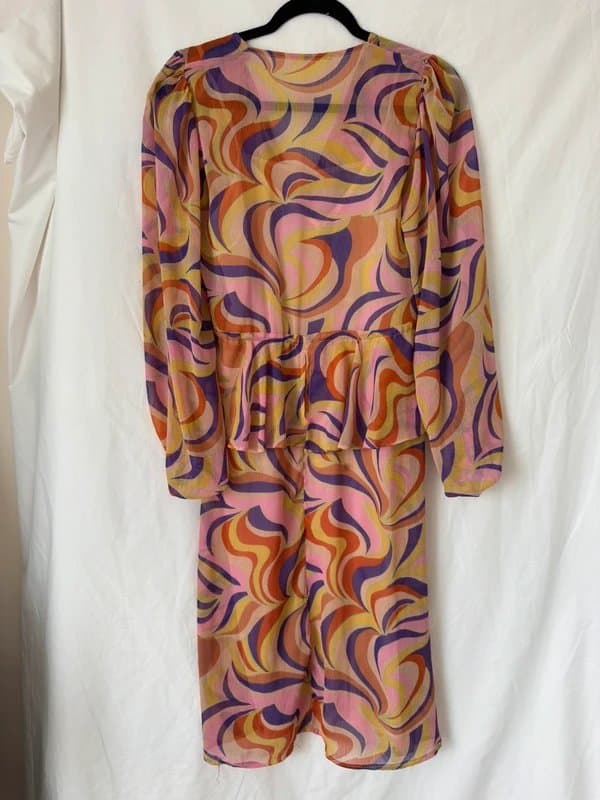 Never Fully Dressed Retro printed dress