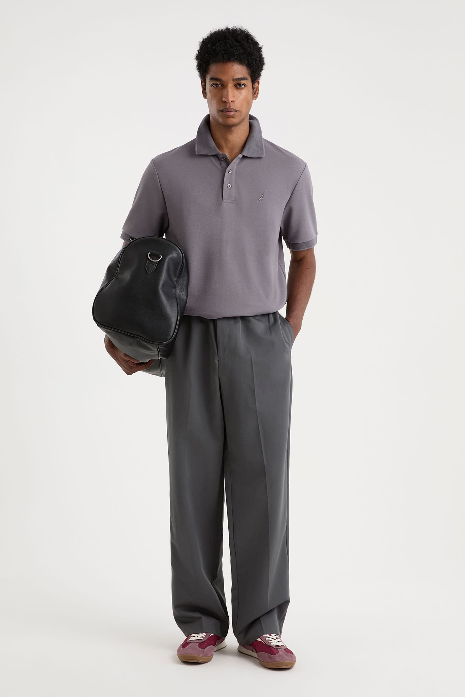 Nautica Nautica Men's Harlyn 2 Polo Shirt in Dark Grey - 4