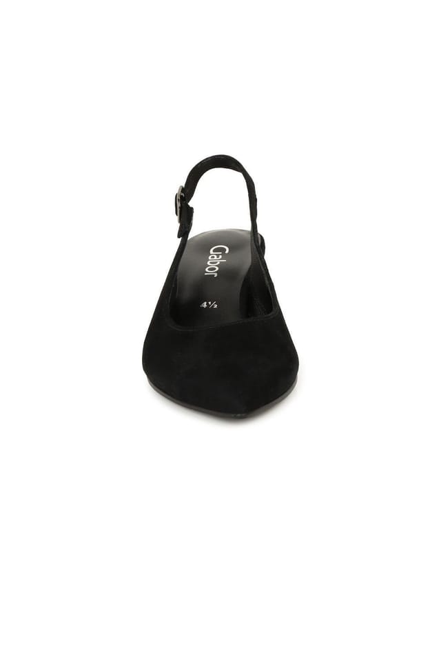 Gabor Gabor Women's 'Editor' Slingback Court Shoes in Black - 2