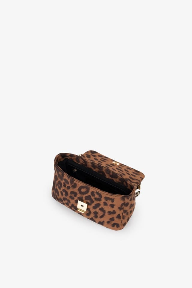 Valentino Valentino Women's Ocarina Leo Flap Bag Leopard Print - 3