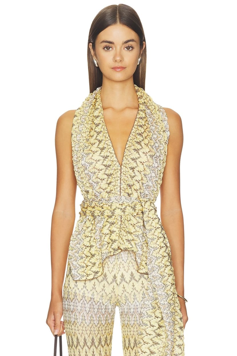 revolve Scarf Top - 1