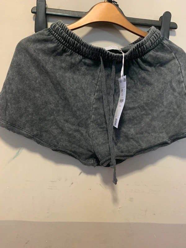 Bershka Grey Brushed Shorts