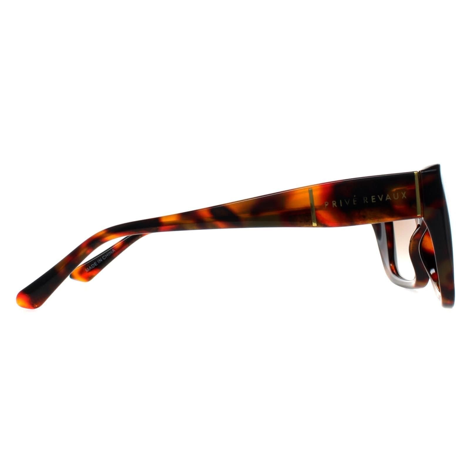 Prive Revaux Prive Revaux Women's Cat Eye Tortoise Brown Gradient Buena Vista 2.0 - 4