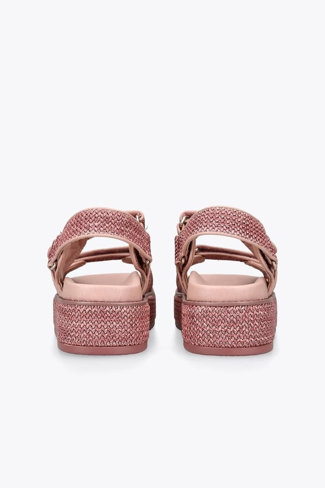 Steve Madden STEVE MADDEN Women's 'Bigmona Pink' Sandals in Pink - 3
