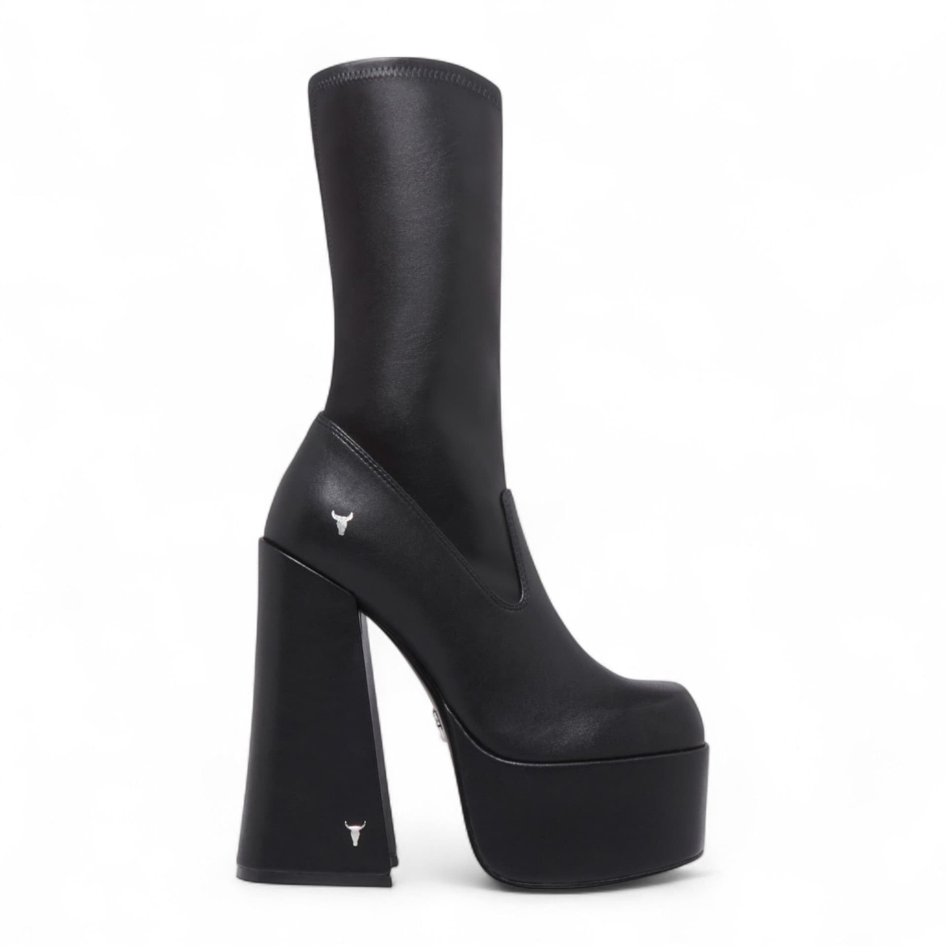 Windsor Smith Windsor Smith Black Platform Goth Heel Boots