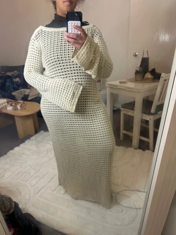 ASOS Asos design crochet dress worn on holiday