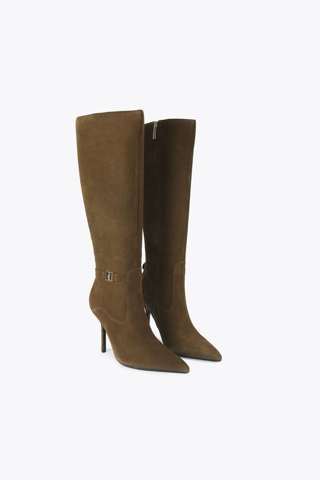 KG Kurt Geiger KG Kurt Geiger Women's 'Sky' Suede Boots in Brown - 2