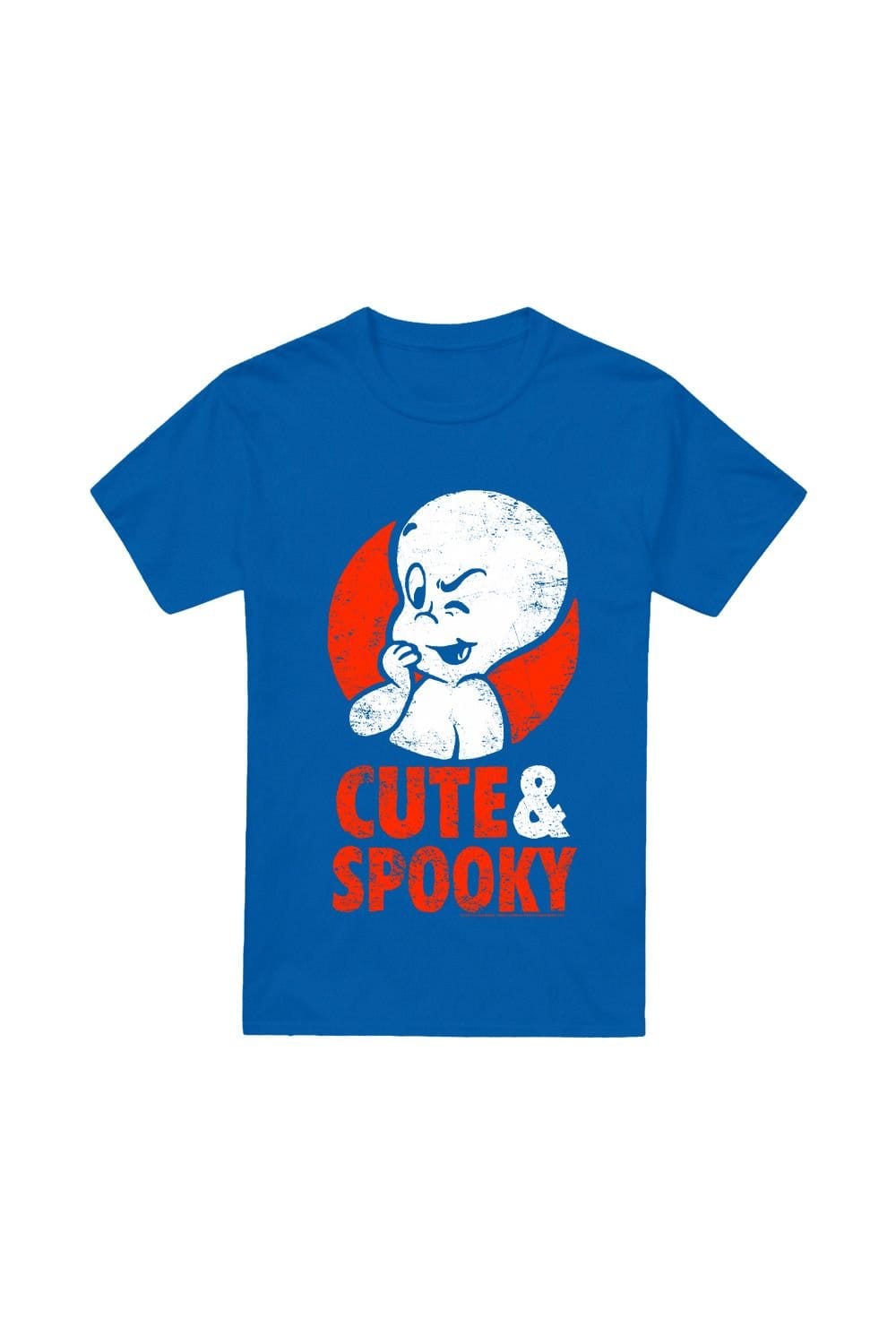 NBCU NBCU Men's Casper Cute & Spooky T-Shirt, Royal - 4