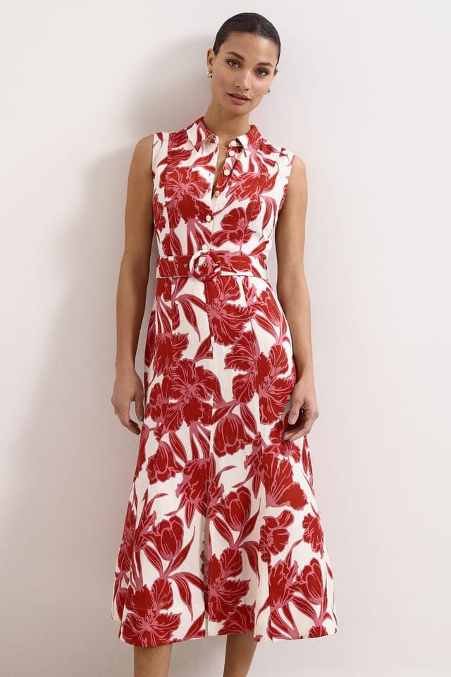Phase Eight Phase Eight Women's Elspeth Red Dress - 3