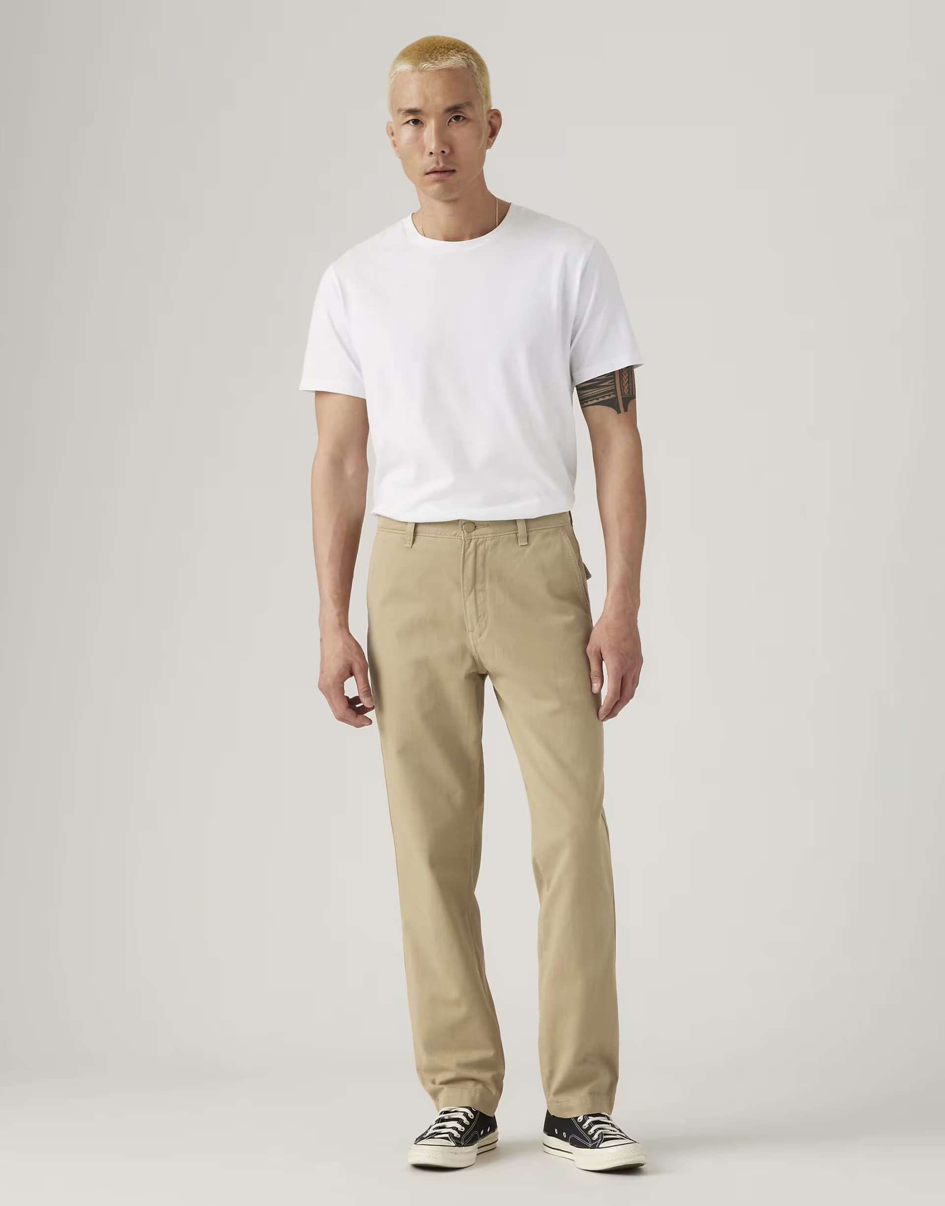 ASOS Levi's Xx authentic relaxed chinos in medium blue