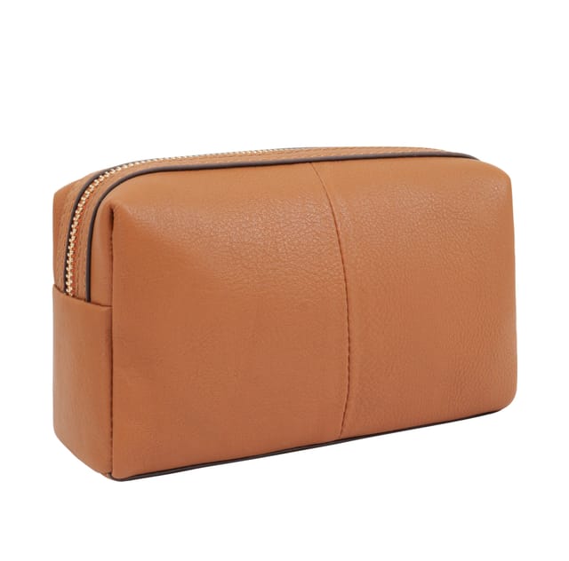 Paul Costelloe Paul Costelloe Women's Sesia Leather Pouch in Brown - 2