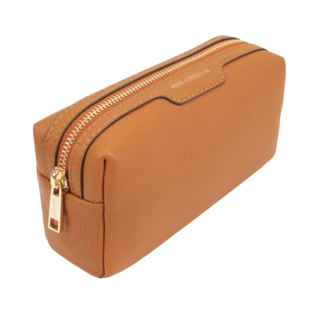 Paul Costelloe Paul Costelloe Women's Sesia Leather Pouch in Brown - 3