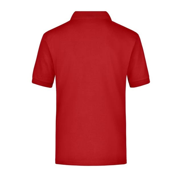 James and Nicholson James and Nicholson Men's Pique Pocket Polo Shirt in Red - 2