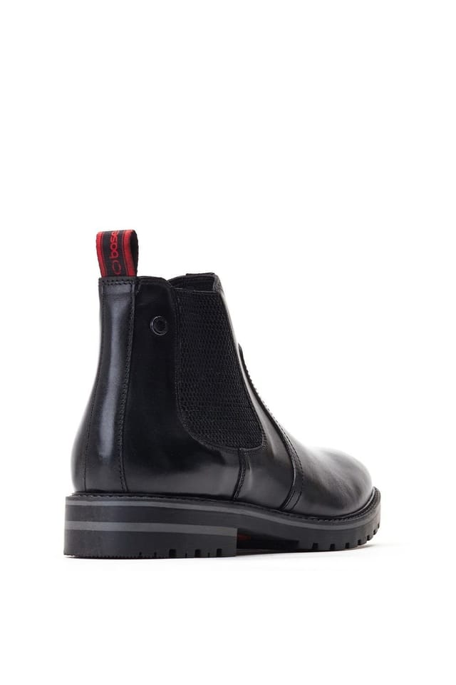 Base London Base London Men's Cutler Waxy Chelsea Boot in Black - 2