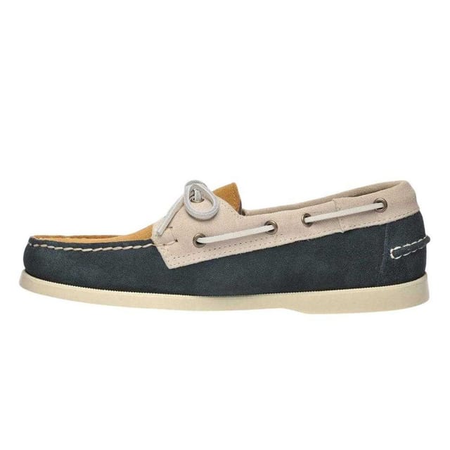 Sebago Sebago Men's Portland Jib Suede Boat Shoes in Navy - 3