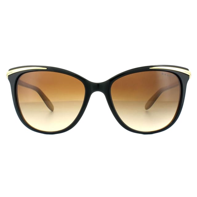 Ralph by Ralph Lauren Ralph by Ralph Lauren Women's Cat Eye Black Brown Gradient Sunglasses - 2