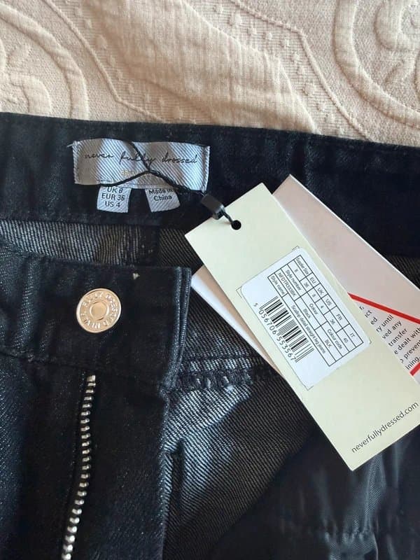 Never Fully Dressed Never fully dressed black jean