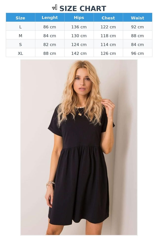 Love Lace Love Lace Women's Cotton Flared Unbuttoned Everyday Dress in Black - 3