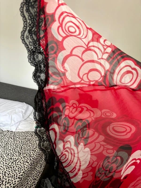 Jeff Gallano Pure Silk flower print dress from Jeff Gallano, size4