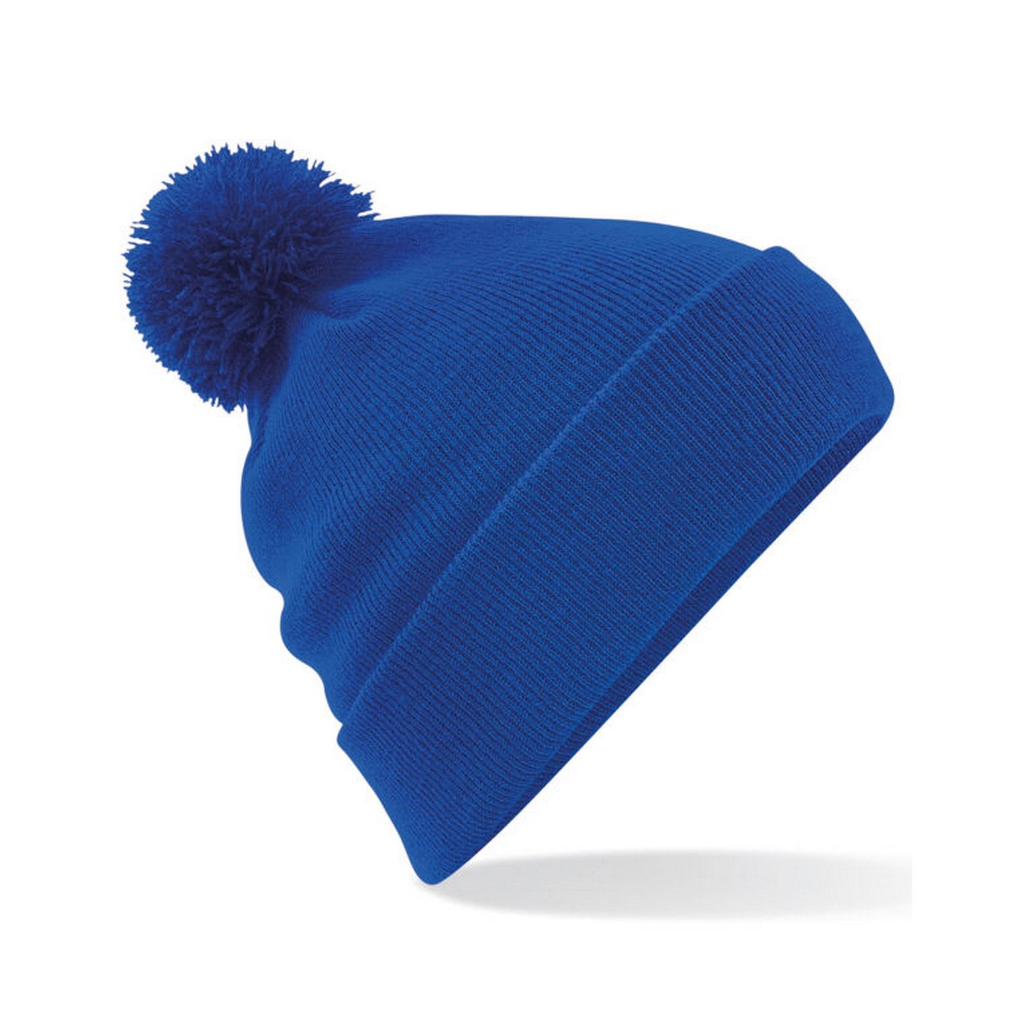 Beechfield Beechfield Men's Original Pom Pom Beanie in Pale Blue - 2