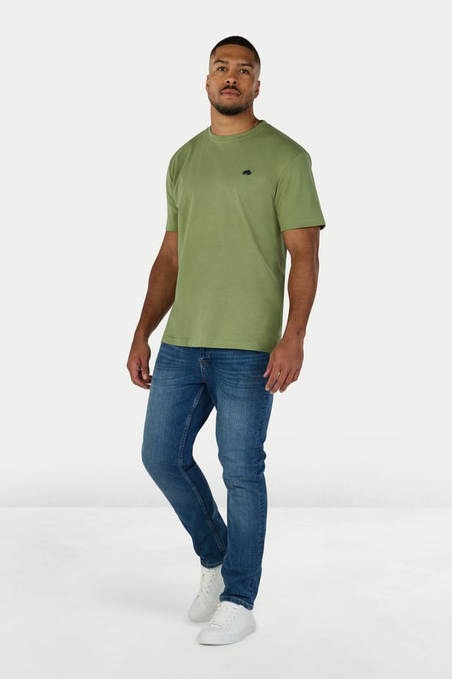 raging bull Raging Bull Men's Classic T-Shirt in Olive - 2