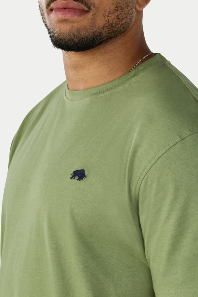 raging bull Raging Bull Men's Classic T-Shirt in Olive - 3