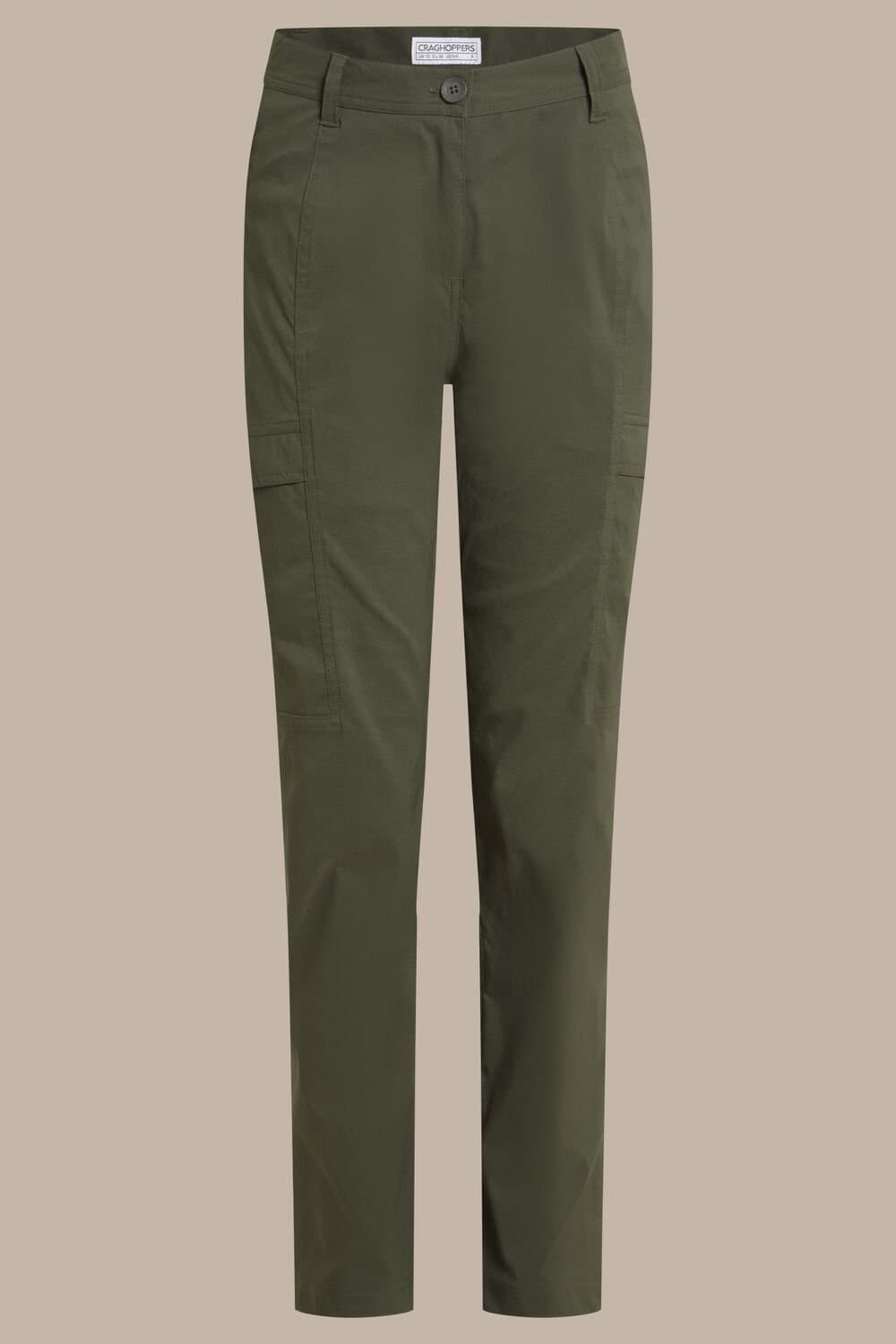 Craghoppers Craghoppers Khaki Stretch Cargo Trousers for Women