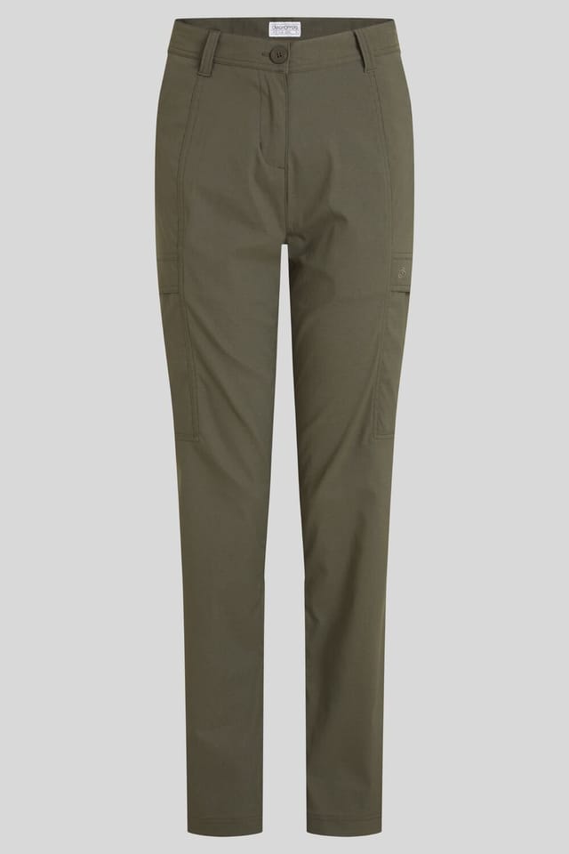 Craghoppers Craghoppers Women's Kiwi Pro Water-Repellent Cargo Trousers in Khaki - 2