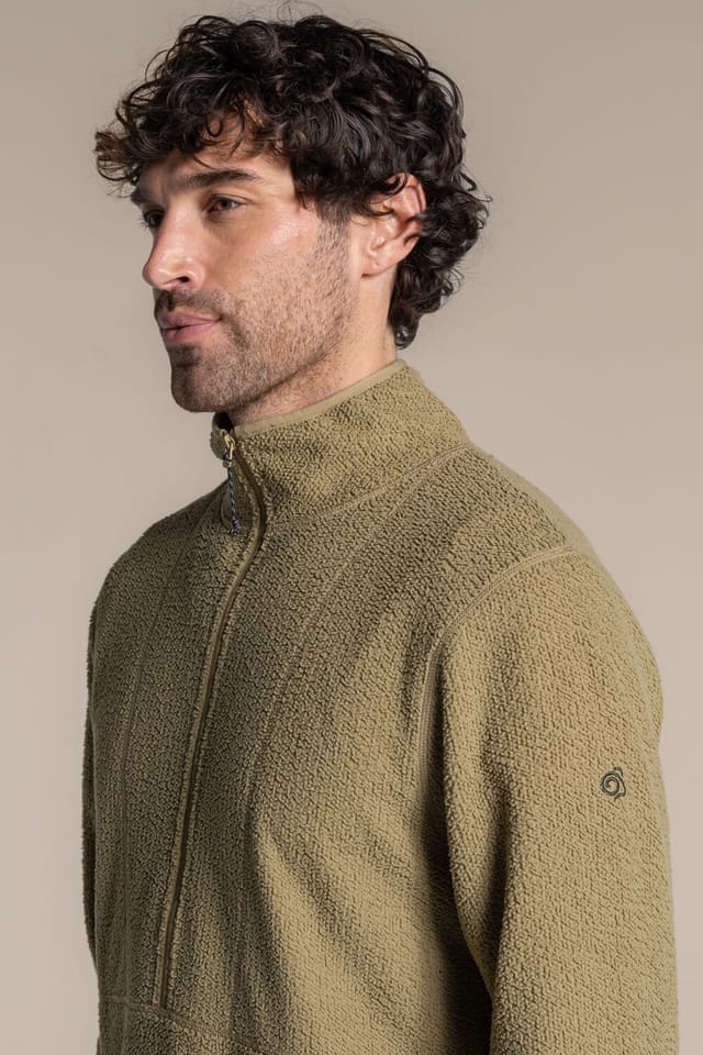 Craghoppers Craghoppers Men's Compresslite Fleece Half Zip in Olive - 3