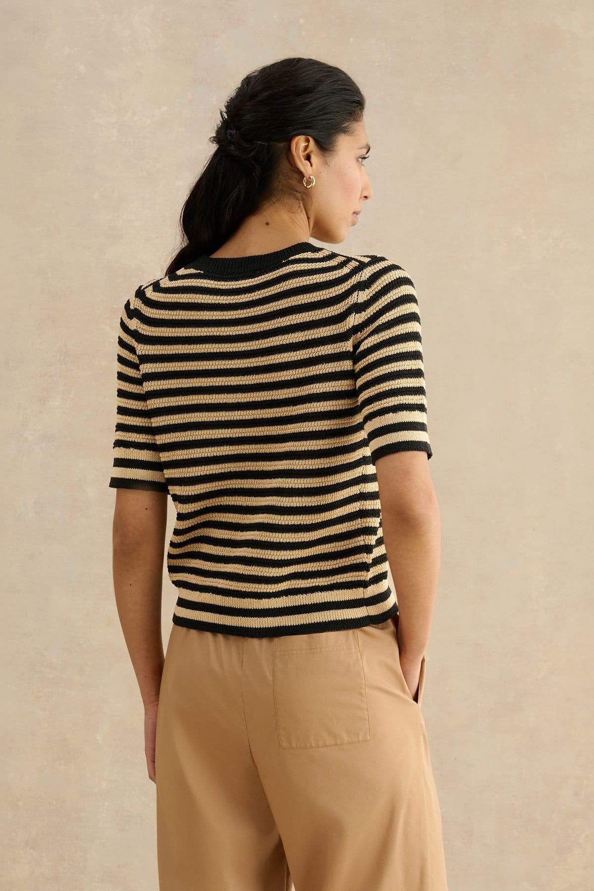 Hobbs London Hobbs London Women's Clemmie Knit Top in Black - 4