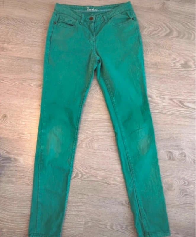 Boden Boden Women’s Teal Green Skinny Jeans Size 10 – Turquoise Denim