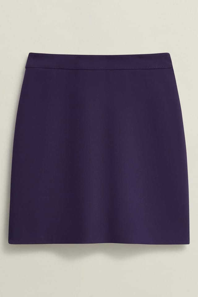 Hobbs London Hobbs London Women's Fenella Skirt in Aubergine - 2