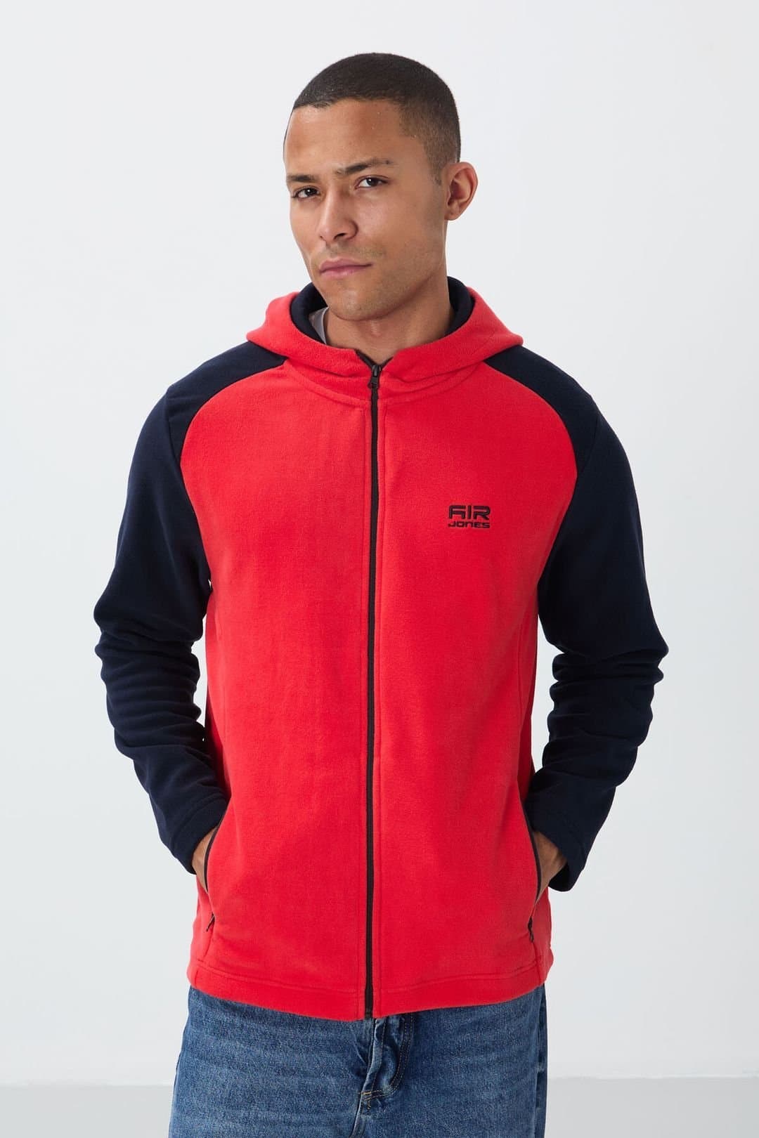 Tommy Life Tommy Life Men's Plush Zip-up Hooded Sweatshirt