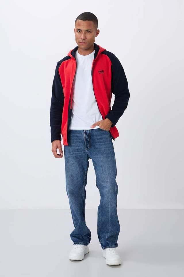 Tommy Life Tommy Life Men's Plush Zip-up Hooded Sweatshirt - 2