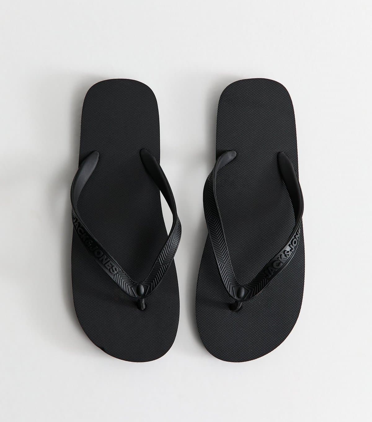jack & jones Jack & Jones Black Rubber Flip Flops