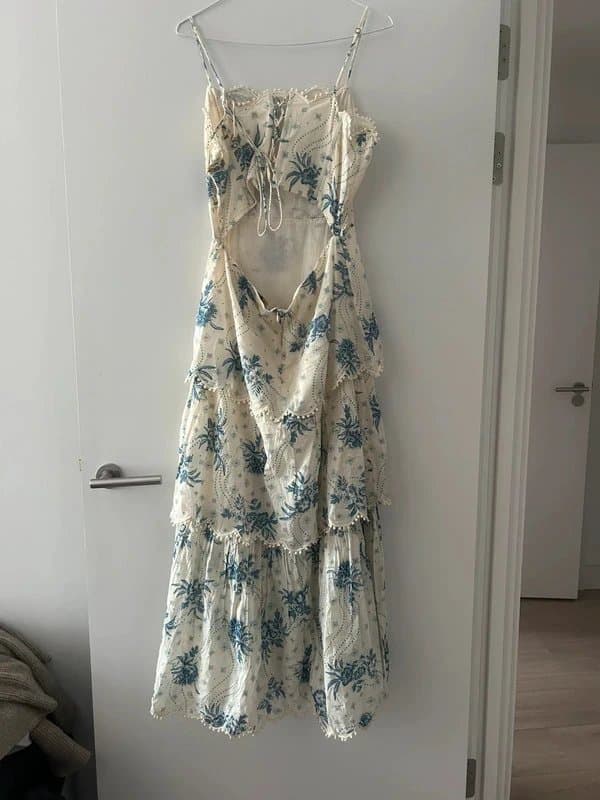 Never Fully Dressed Floral maxi dress
