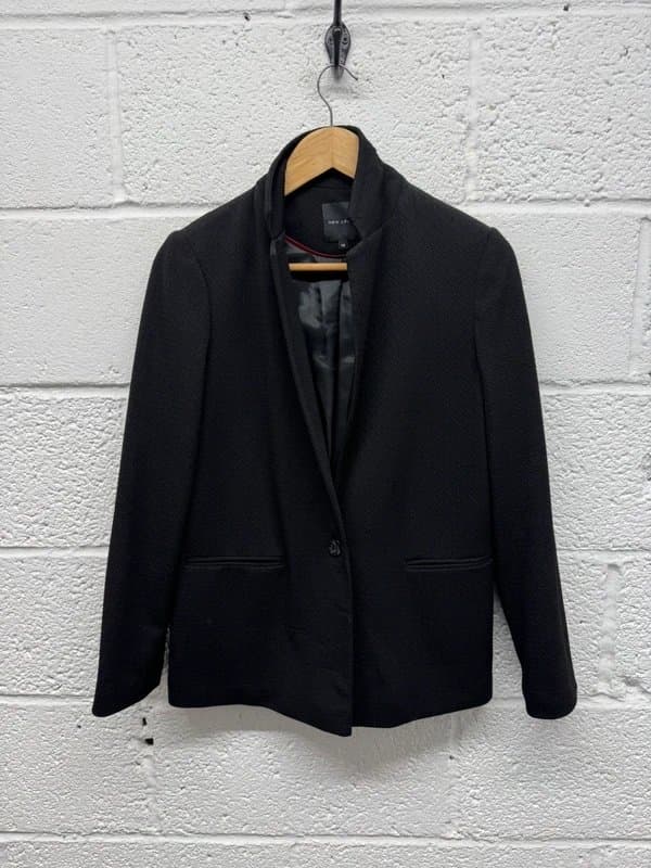 New Look Ladies Black New Look Blazer UK 10